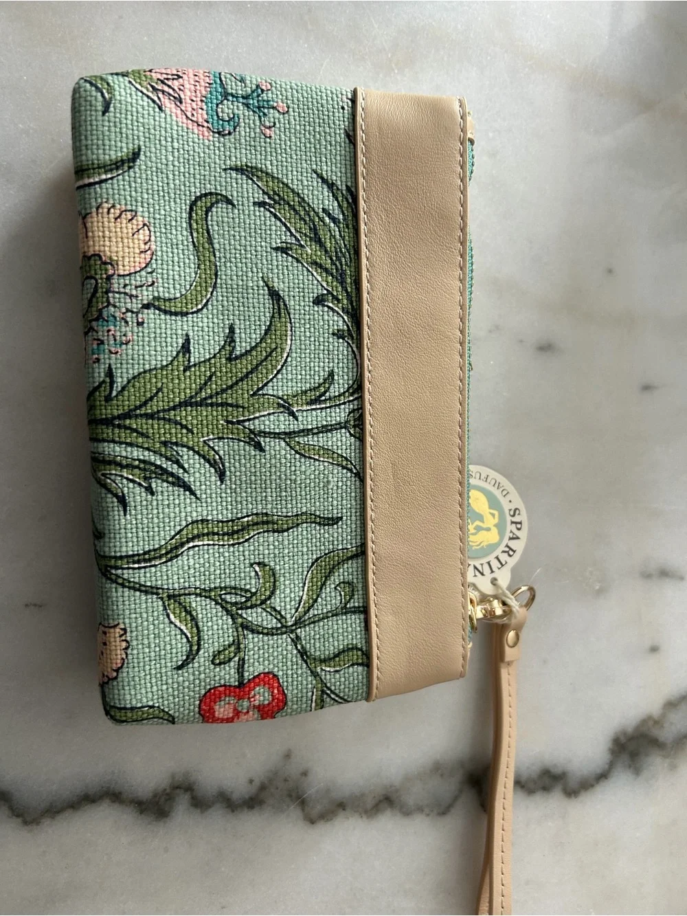 spartina 449 tassel wristlet hamilton floral
